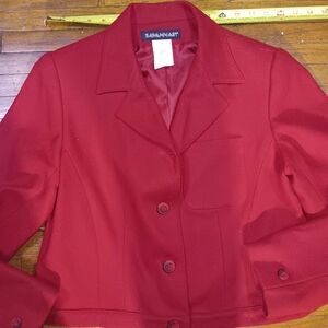 Savannah Red Wool Women's Jacket